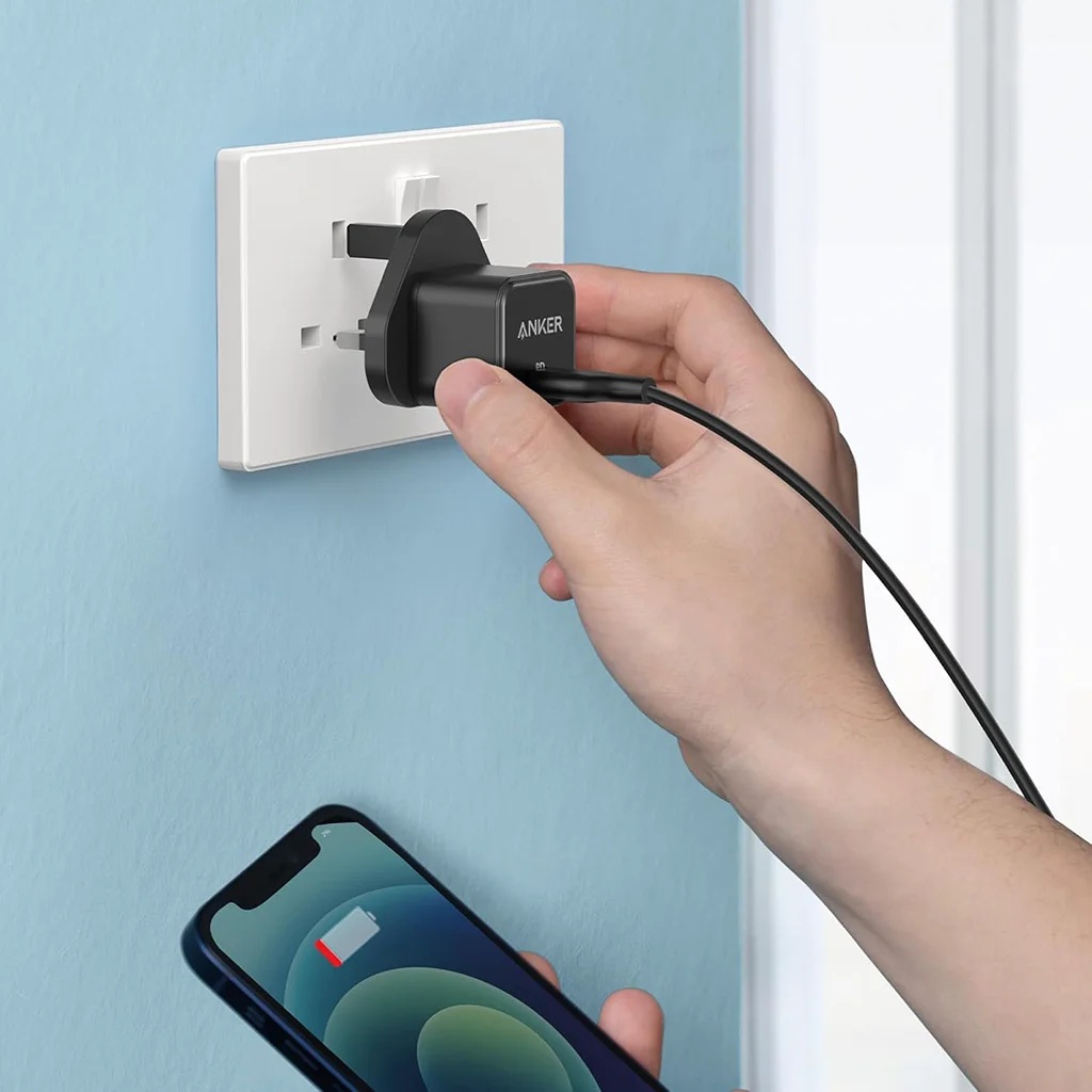 Compact design of Anker A2149 USB-C fast charger