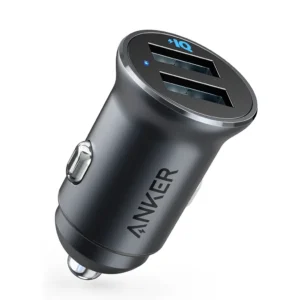 Anker A2727 24W mini dual USB car charger compact design