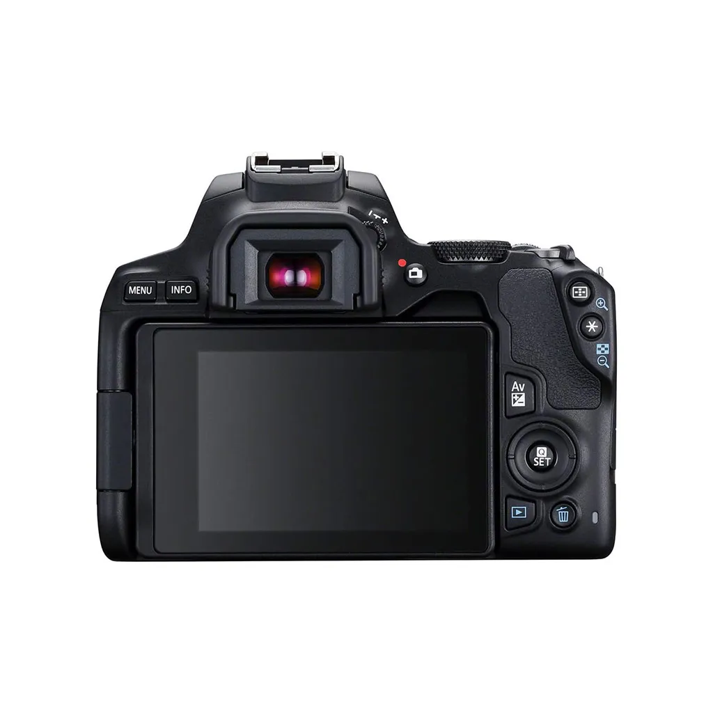Canon EOS 250D III DSLR camera rear LCD display