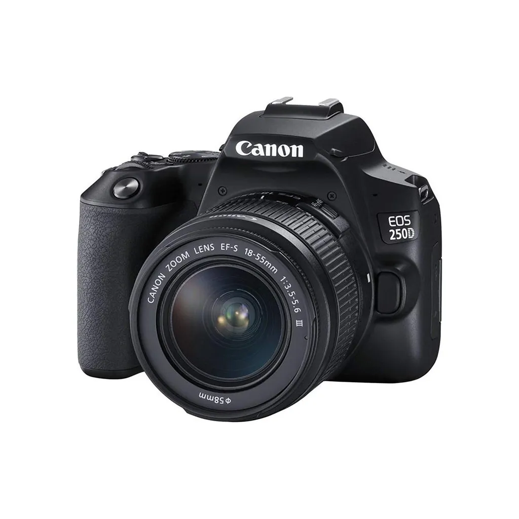 Canon EOS 250D III DSLR camera front view