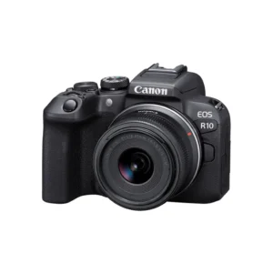Canon EOS R10 mirrorless camera front view