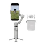 Lifestyle image of DJI Osmo Mobile 7 shooting footage