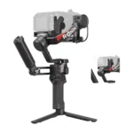 Lifestyle image of DJI RS4 Combo recording footage
