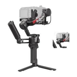 Lifestyle image of DJI RS4 Combo recording footage