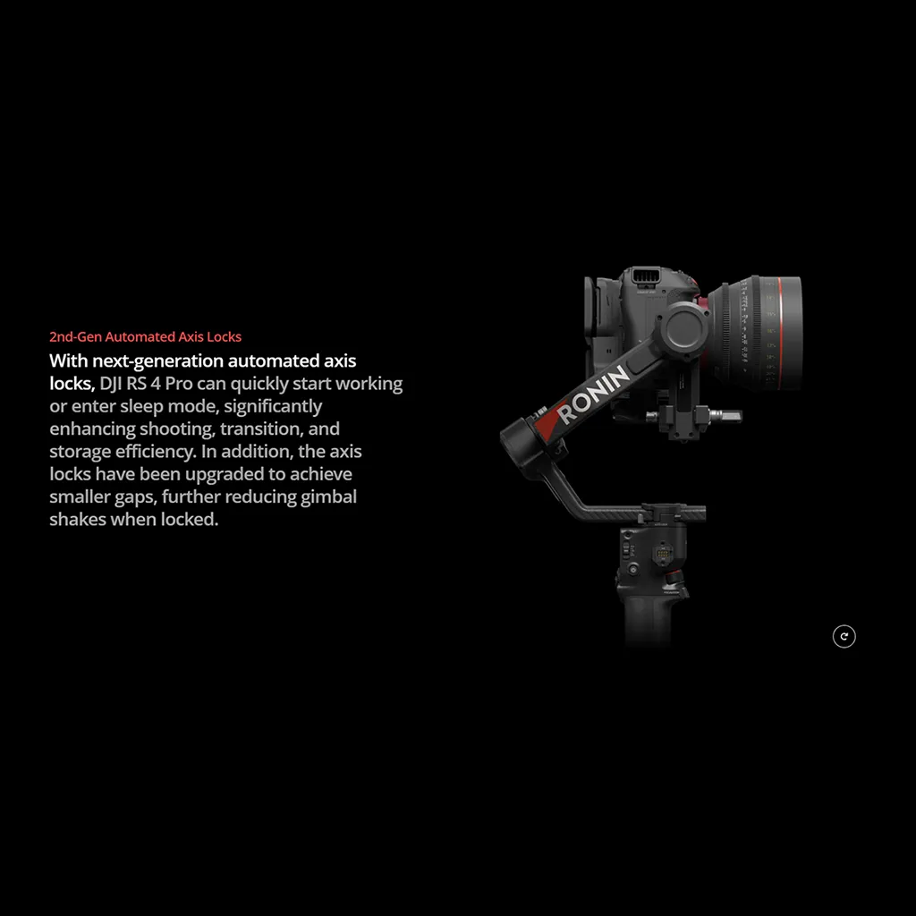 Lifestyle image of DJI RS4 in use