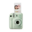 Fujifilm Instax Mini 12 instant camera mint green front view