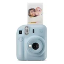 Fujifilm Instax Mini 12 instant camera pastel blue front view