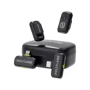 Hollyland LARK A1 Combo wireless microphone system front view