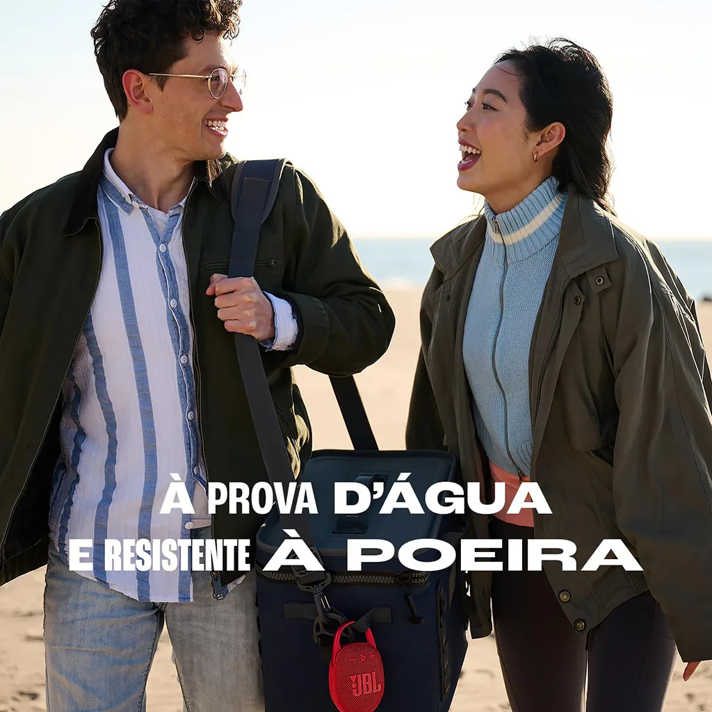 Retail packaging of JBL Clip 5 waterproof speaker