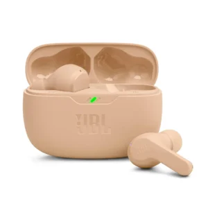 JBL Wave Beam true wireless earbuds gold