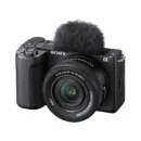 Lifestyle image of Sony Alpha ZV-E10 II used for vlogging