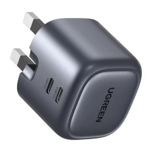 • UGREEN 90399 Nexode 45W dual USB-C GaN fast charger