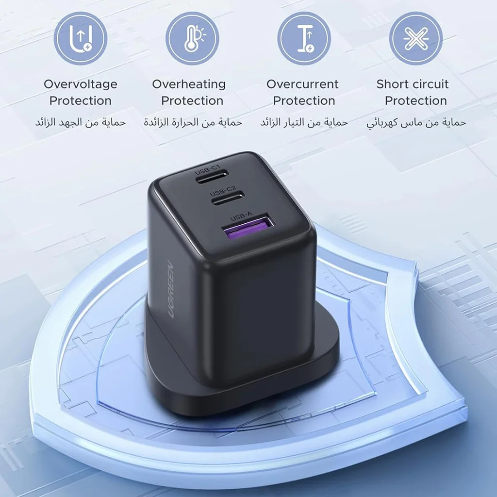 Retail packaging of UGREEN 30W charger model X515