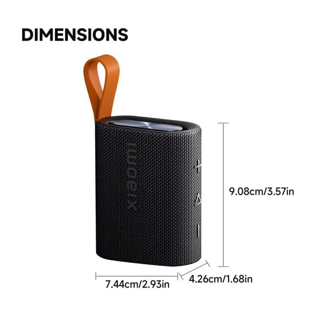 Xiaomi Sound Pocket portable Bluetooth speaker black