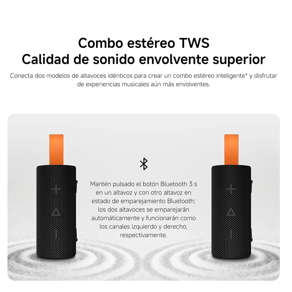 Xiaomi Sound Pocket black waterproof Bluetooth speaker
