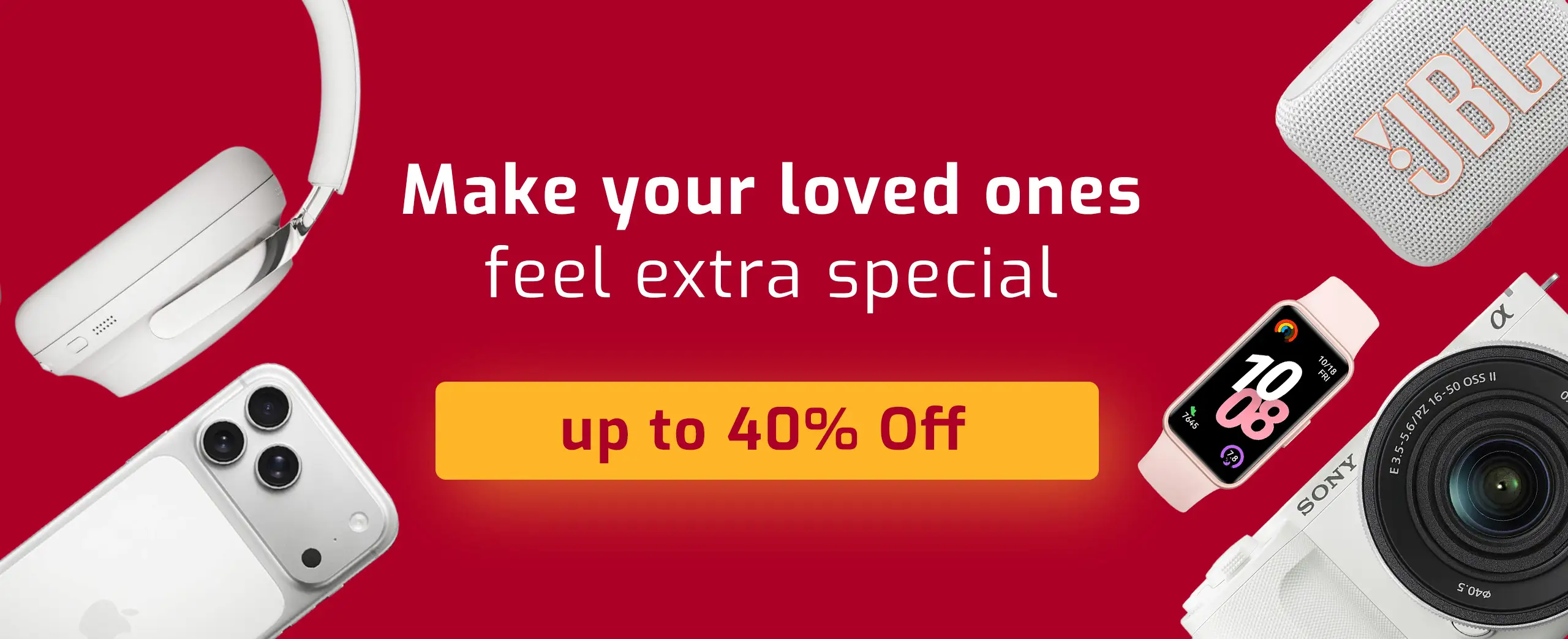 Weekly deal of the week electronics banner showing limited time offers in UAE