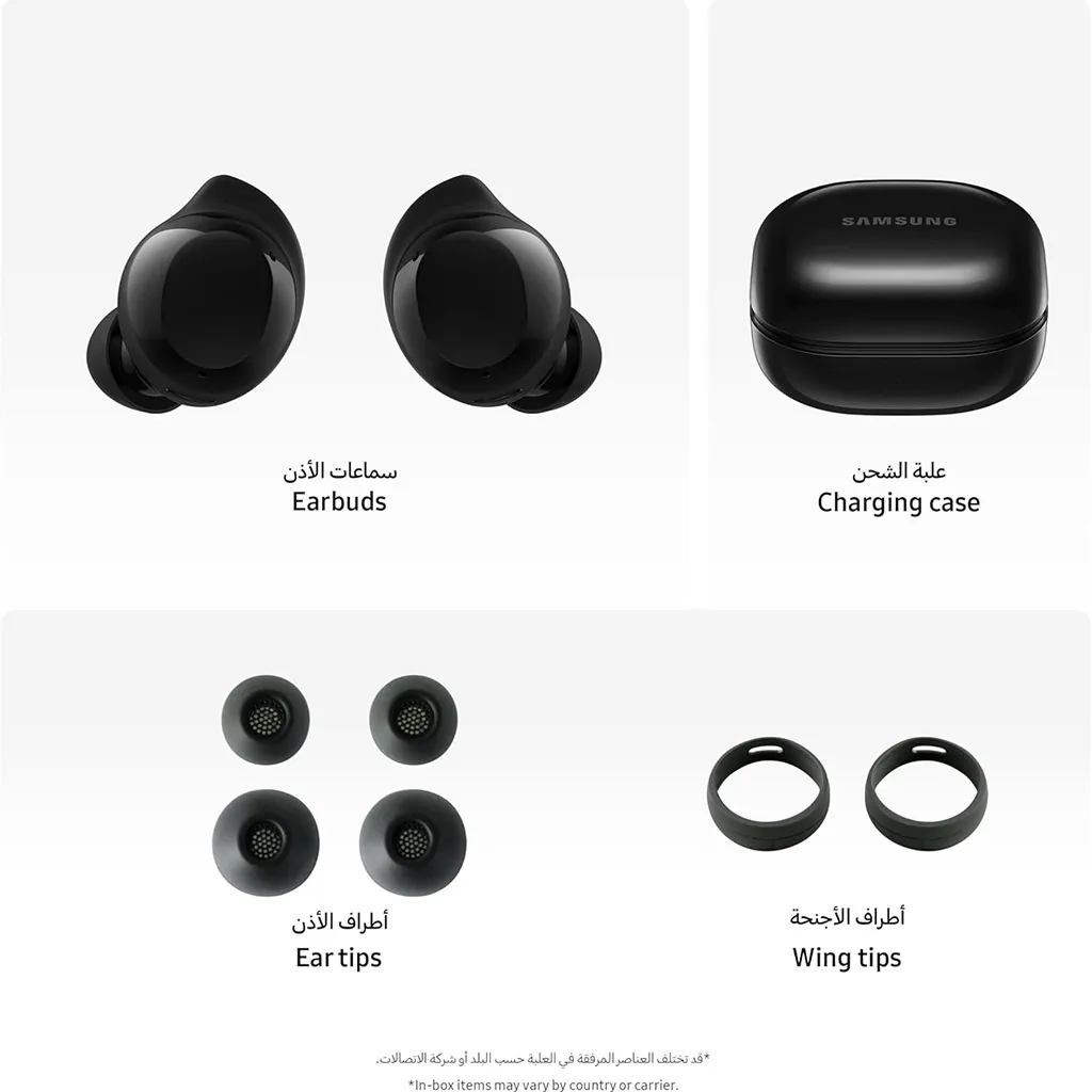 Open charging case of Samsung Galaxy Buds Core