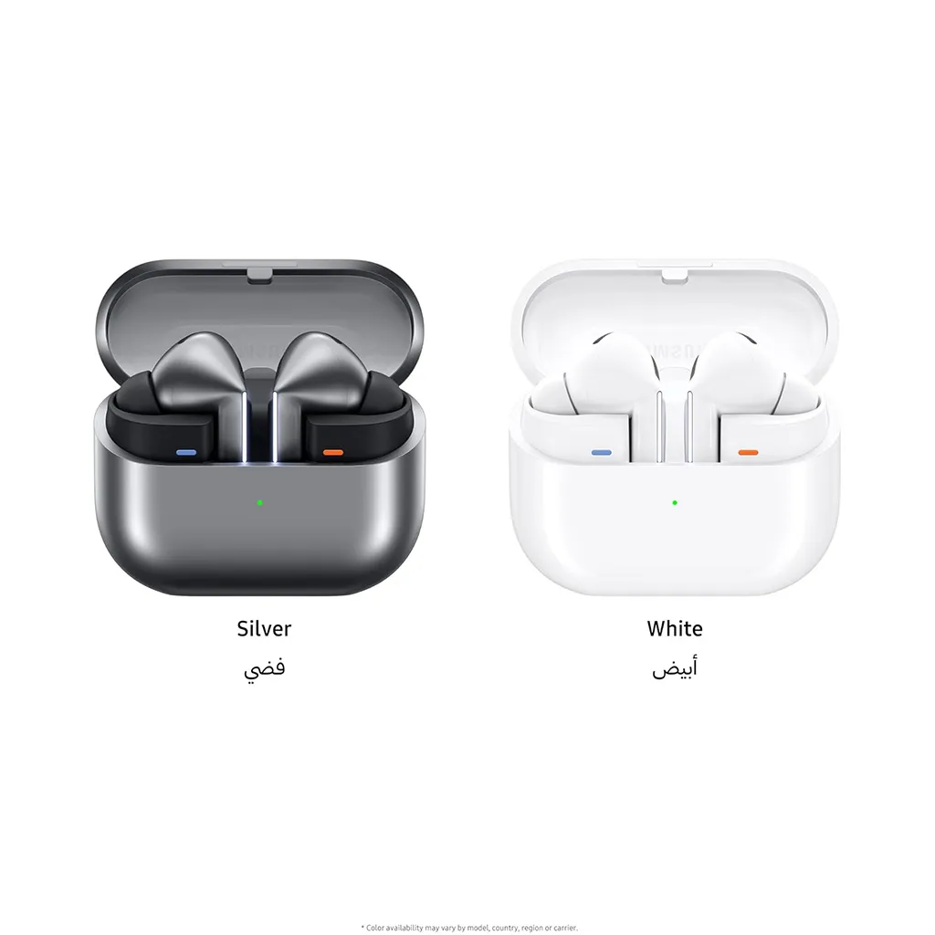 Retail packaging of Samsung Galaxy Buds3 earbuds