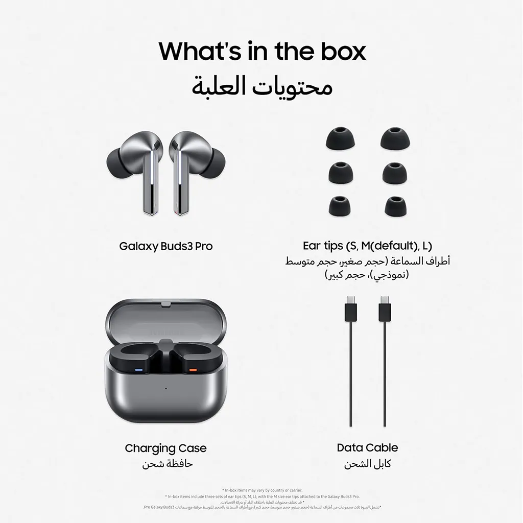 Close-up of Samsung Galaxy Buds3 earbud design
