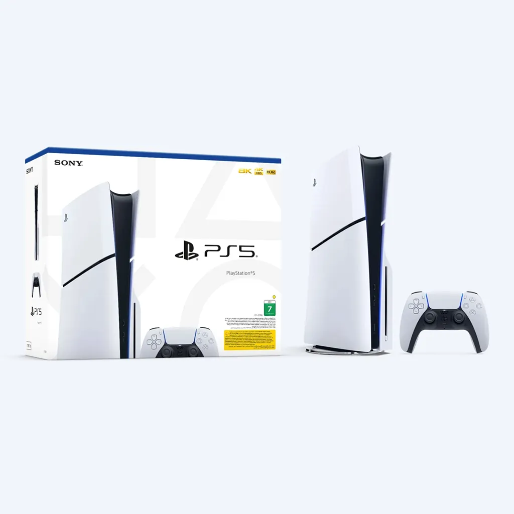 Sony PS5 Slim Disc console rear design