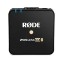 RØDE Wireless GO II TX used for filmmaking and interview setup