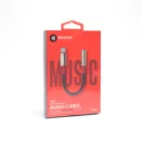 BEYOX BAU21 Type C to 3.5MM audio cable grey retail box