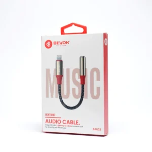 beyox-bau22-lightning-to-3-5mm-audio-cable-grey-box