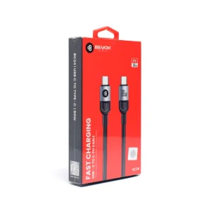 BEYOX BC24 nylon braided 27W PD cable black
