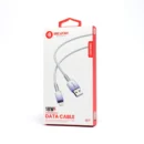 BEYOX BC71 Lightning data cable 1 meter white retail box