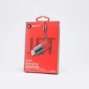 Beyox BCA12 Type C to Lightning Converter Adapter Grey front view