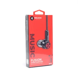 BEYOX BE131 Fusion 3.5MM wired earphone black retail box