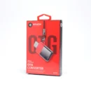 Beyox BOT15 USB to Type C OTG Connector Grey front view