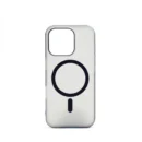 Magnetic ring design iPhone 16 Pro Plus MagSafe compatible clear case