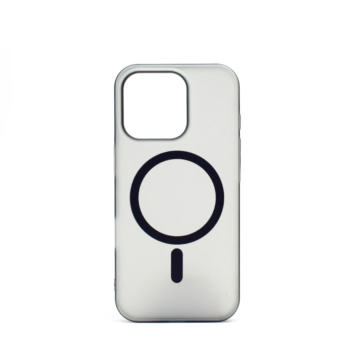 Magnetic ring design iPhone 16 Pro Plus MagSafe compatible clear case