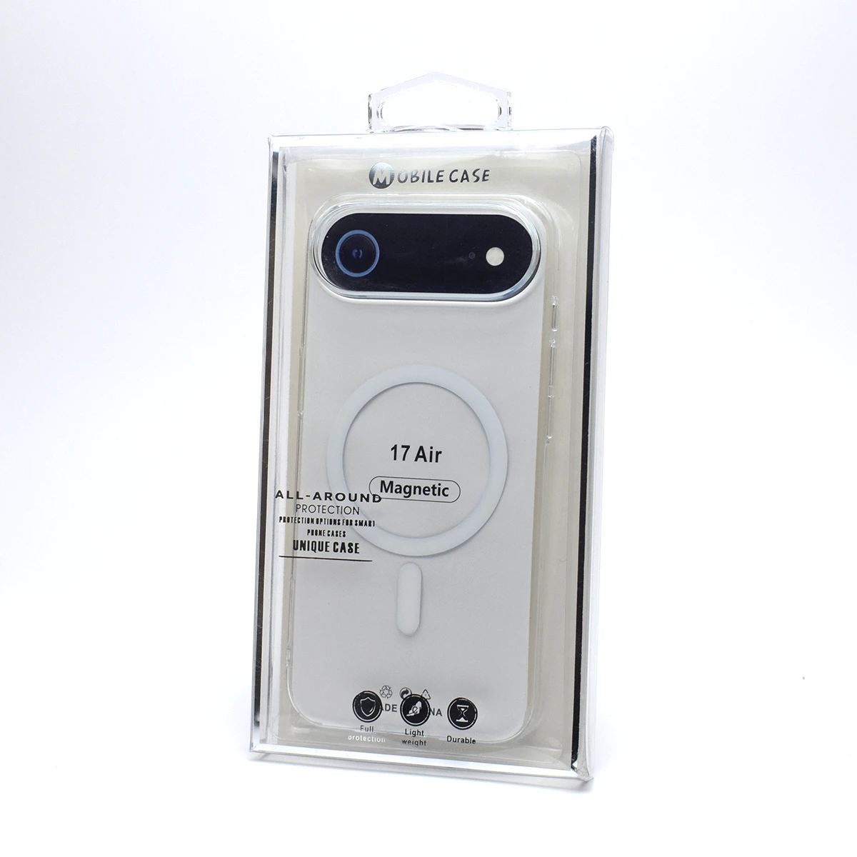 Side buttons and cutouts iPhone Air transparent case