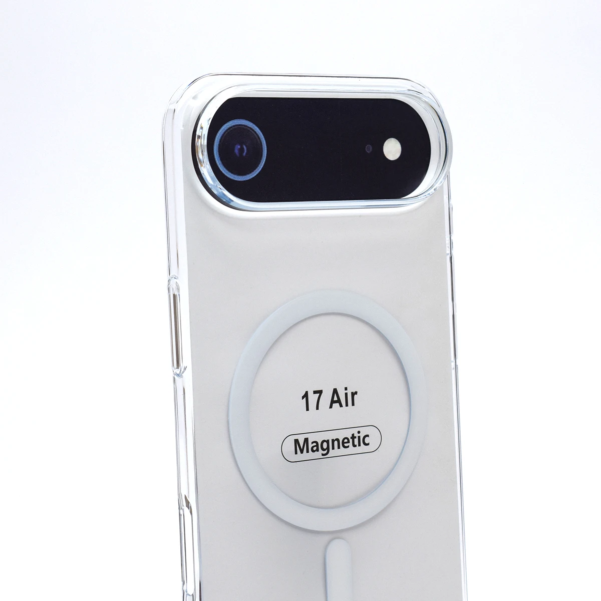 Transparent back iPhone Air TPU case slim clear finish