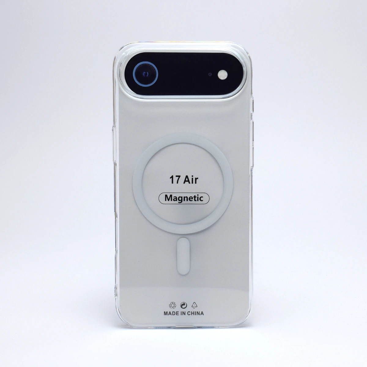 Slim profile iPhone Air clear TPU protective case