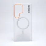 Camera protection detail Samsung S25 Ultra dual tone transparent case