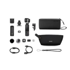 DJI Osmo Pocket 4 Creator Combo, 1-Inch CMOS 4K Pocket Gimbal Camera with DJI Mic 3
