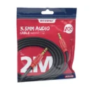 Recrsi AUX-08 gold plated 3.5mm audio cable