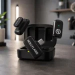 Wireless microphone system for content creators, interviews, streaming, and video recording