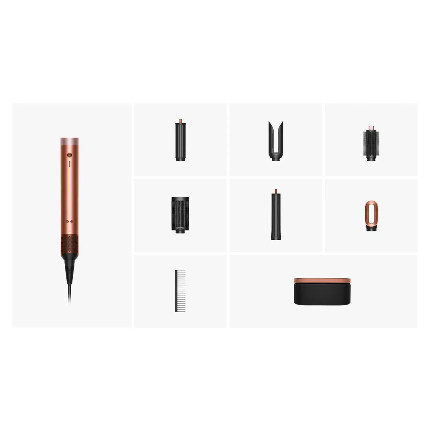 Dyson Airwrap HS09 Co-anda 2x Amber Silk multi-styler