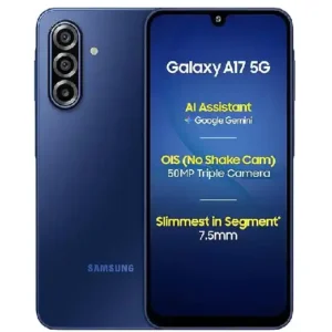 Samsung Galaxy A17 5G 256GB 8GB RAM Blue Smartphone Middle East Version