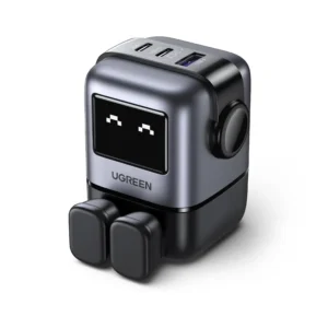 Compact UGREEN robotic charger for laptops