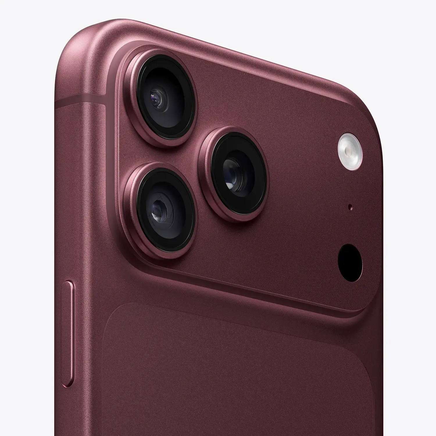 Apple iPhone 18 Pro Max Burgundy rear design and Pro Fusion cameras