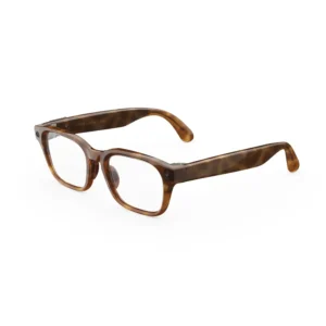 Meta Adventurer Large Classic Tortoise smart glasses with Clear lenses